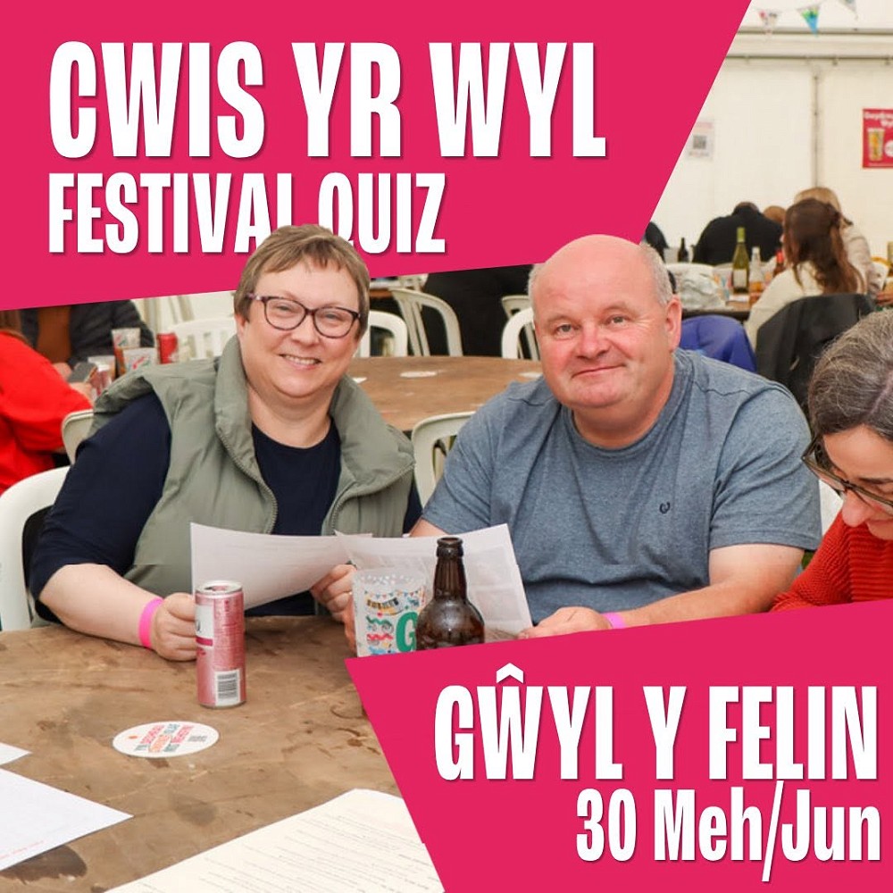 poster Cwis yr Wyl gan Gwyl Felin