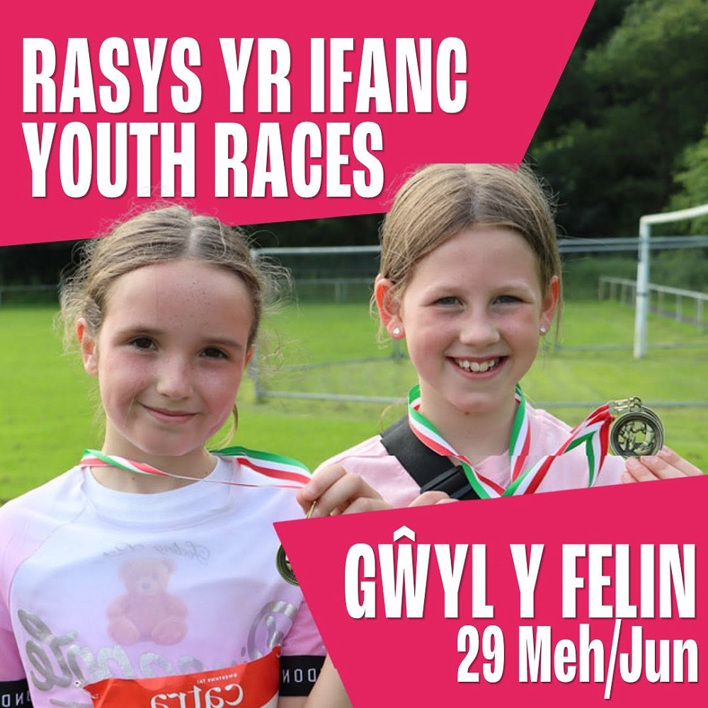 poster Rasys yr Ifanc gan Gwyl Felin